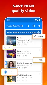 Screen Recorder Mod APK Download screenshot 22